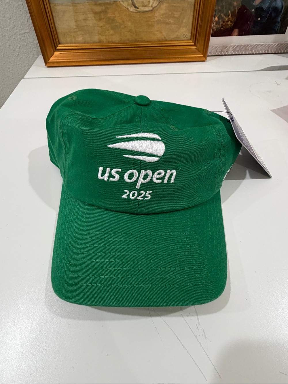 US Open 2025 Green Adjustable Baseball Cap